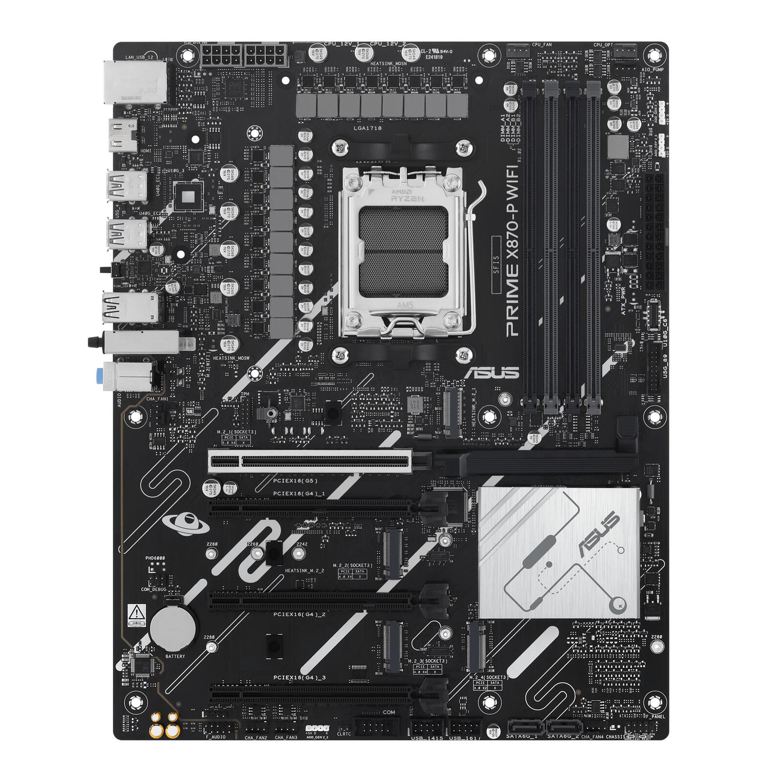 ASUS PRIME X870-P WIFI Mainboard Sockel AM5