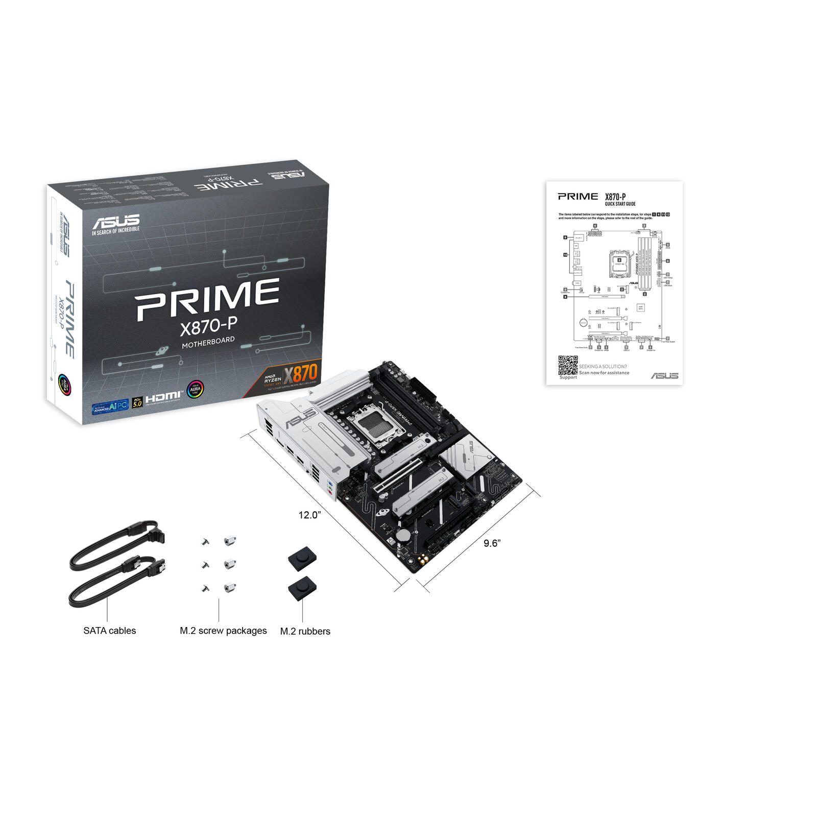 ASUS PRIME X870-P Mainboard Sockel AM5