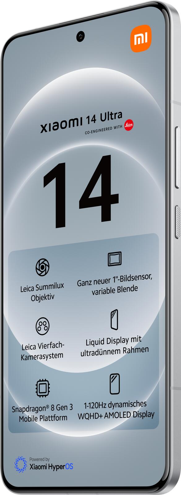 Xiaomi 14 Ultra -5G- 512GB/16GB Dual-SIM, weiß