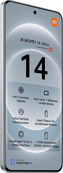 Xiaomi 14 Ultra -5G- 512GB/16GB Dual-SIM, weiß