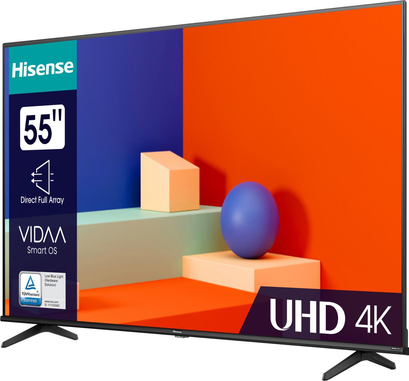 Hisense 55A6K UHD-Fernseher 140 cm (55"), 3840×2160