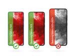 DISPLEX Premium Full Cover Schutzglass für Samsung Galaxy S22/S23