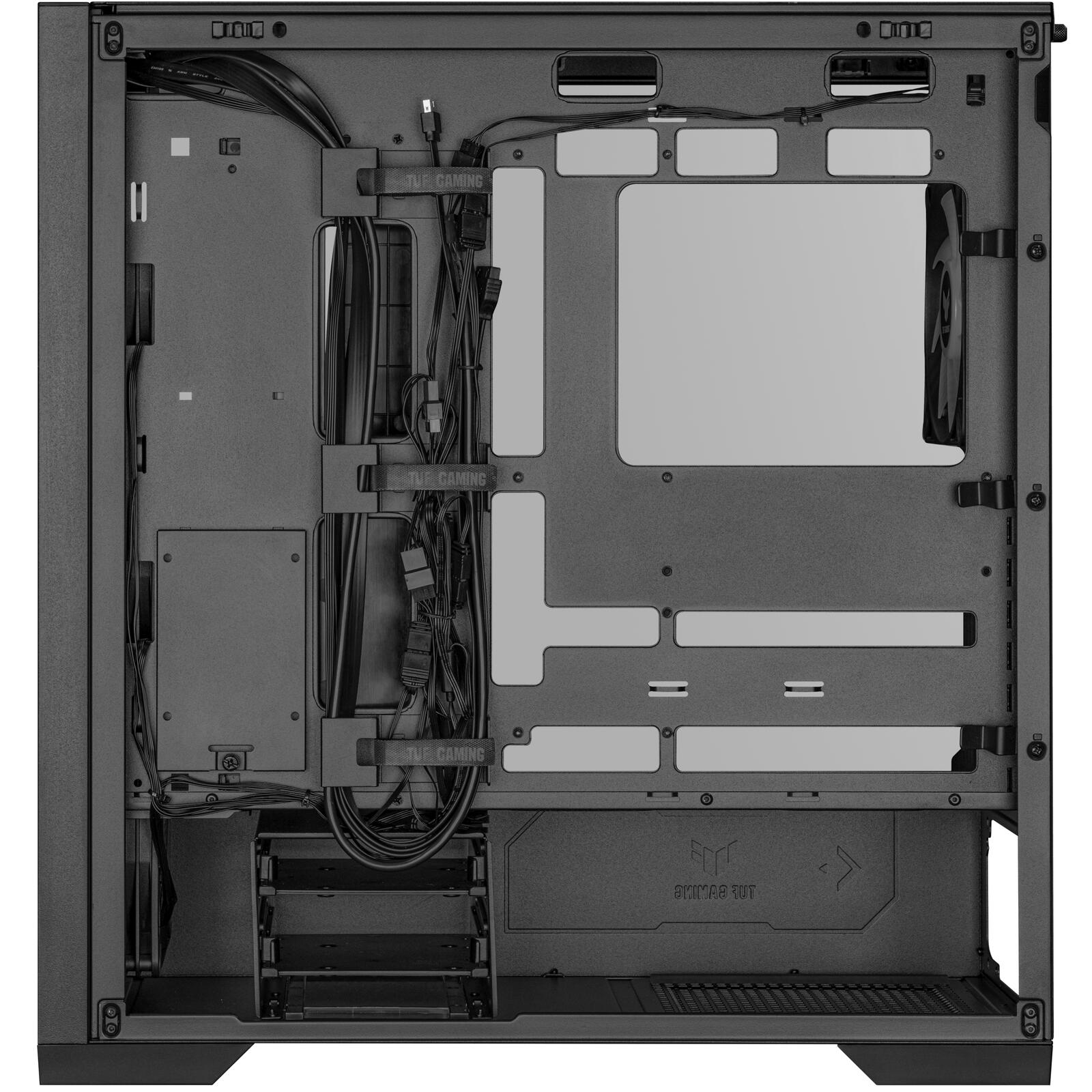 ASUS TUF Gaming GT302 ARGB Mid-Tower-ATX-Gehäuse, schwarz