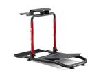 Next Level Racing Renngestell Racing Stands Wheel Stand Lite 2.0 schwarz-rot