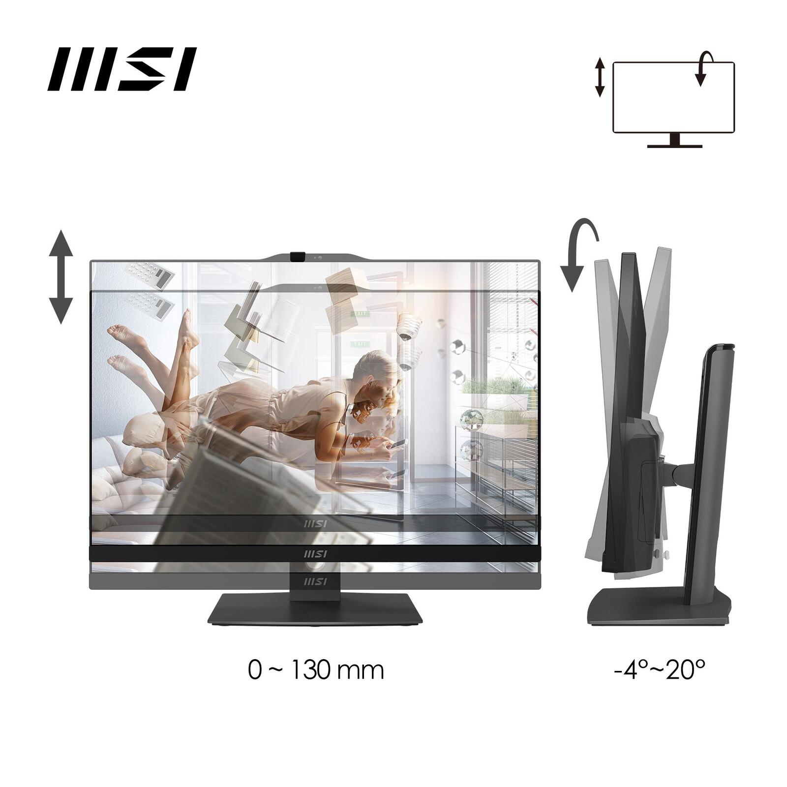 MSI Modern AM242TP 1M All-in-One-PC 60cm (23,8") Weiß