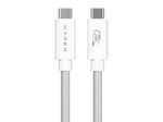 Hyper® HyperDrive Next USB4 Typ-C Performance Kabel (1.2m/4ft) - Weiß