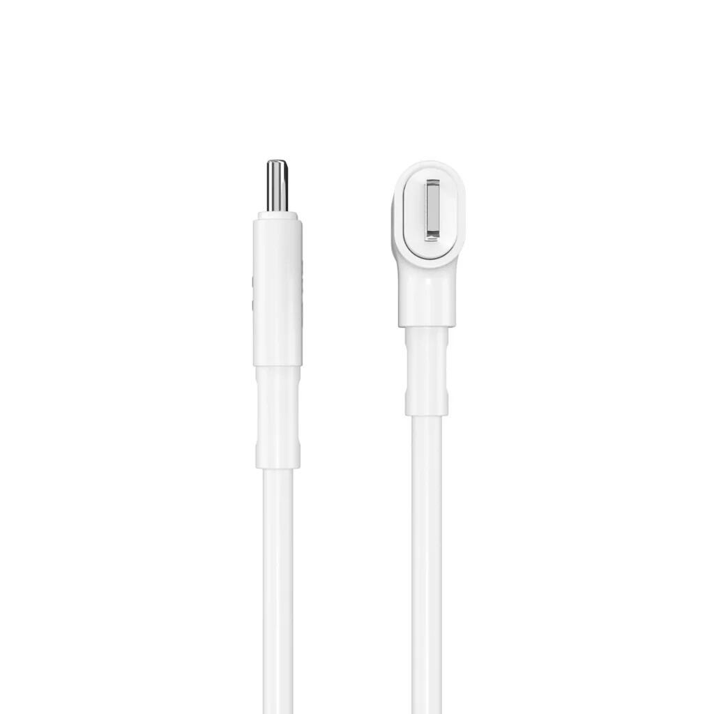 Hyper® HyperJuice USB-C und Lightning Hybrid-Silikonkabel (1,5m) - Weiß