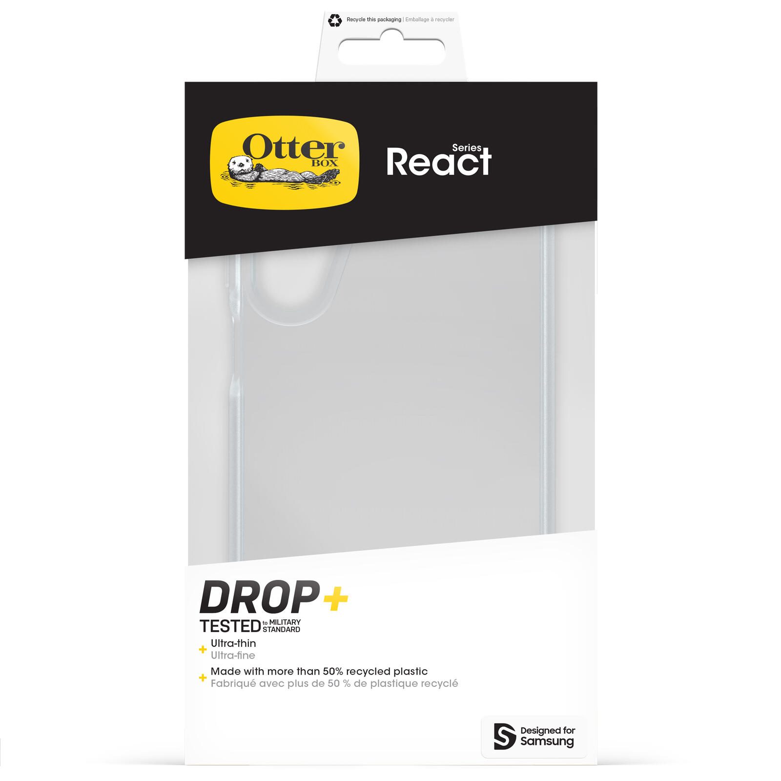 OtterBox React Samsung Galaxy A16/A16 5G Hülle - transparent