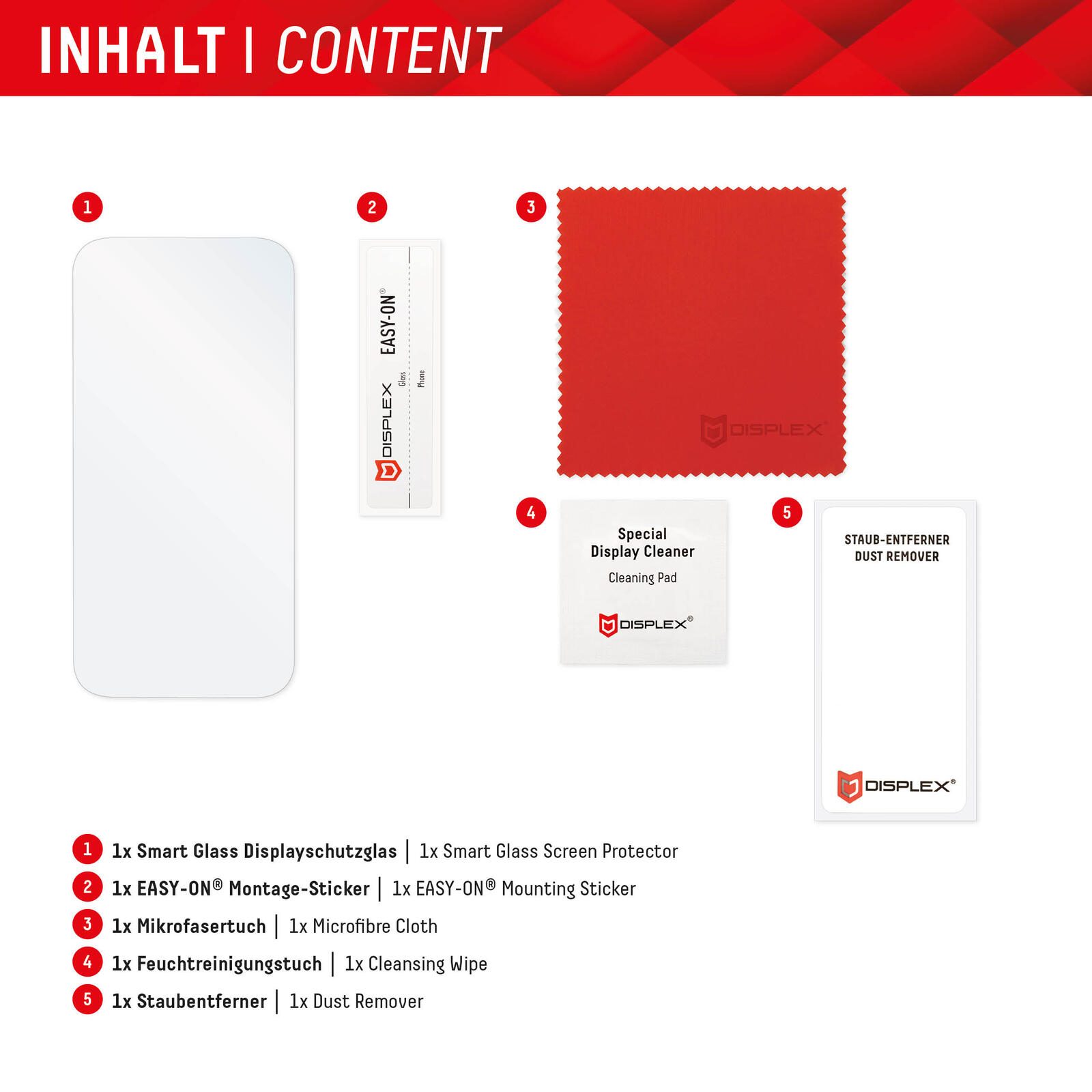 DISPLEX Smart Glass (9H) für Samsung Galaxy A16