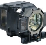 Beamerlampe für EPSON (ersetzt: ELPLP81 (SINGLE LAMP), V13H010L81)