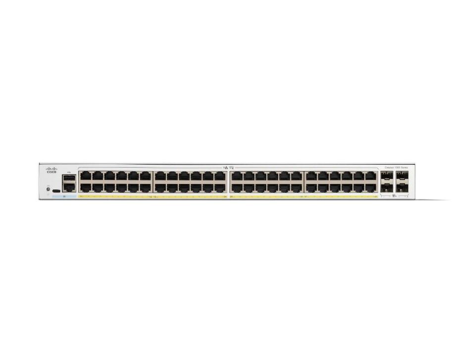 Cisco Catalyst 1300-48P-4X Switch 48x 1GbE + 4x 10GbE SFP+ L3 managed