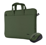 Trust Bologna Laptoptaschen-Maus-Set - Grün