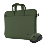 Trust Bologna Laptoptaschen-Maus-Set - Grün