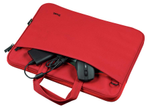 Trust Bologna Umweltfreundliche, schlanke Laptoptasche für 16 Zoll Laptops - Rot