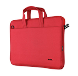 Trust Bologna Umweltfreundliche, schlanke Laptoptasche für 16 Zoll Laptops - Rot