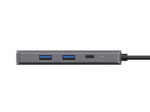 Trust Dalyx 6-in-1 USB-C Multi-Port Adapter - Silber