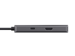 Trust Dalyx 6-in-1 USB-C Multi-Port Adapter - Silber