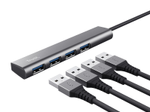 Trust Halyx USB 3.2 Gen 1-Hub mit 4 Anschlüssen - Grau