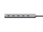 Trust Halyx 5er-Hub für USB-C - Silber
