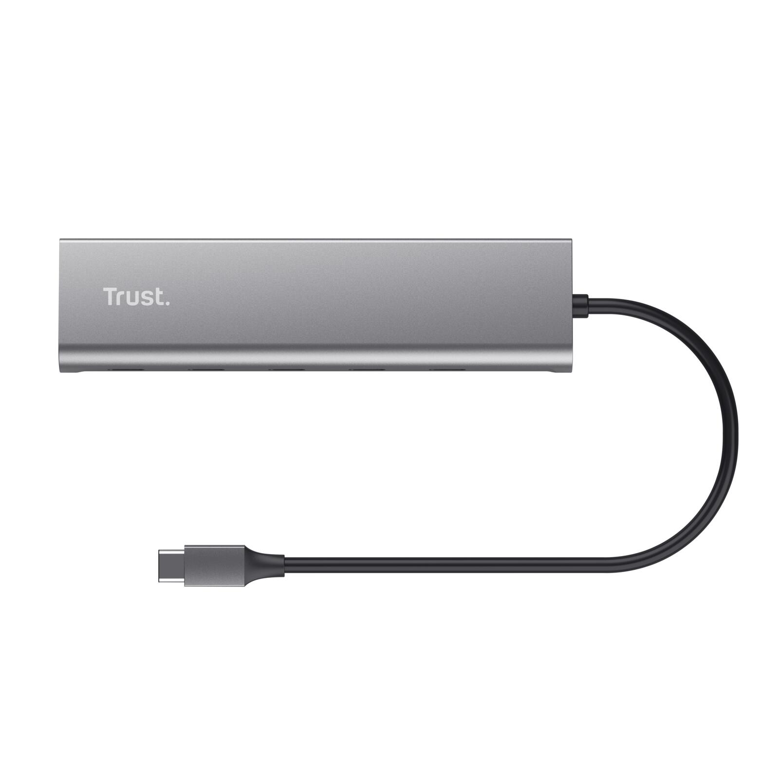 Trust Halyx 5er-Hub für USB-C - Silber
