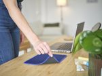 Trust Boye Mauspad hergestellt aus recycelten Materialien - Blau