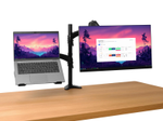 Trust Mara Monitor und Laptop-Arm - Schwarz