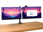 Trust Mara Monitor und Laptop-Arm - Schwarz