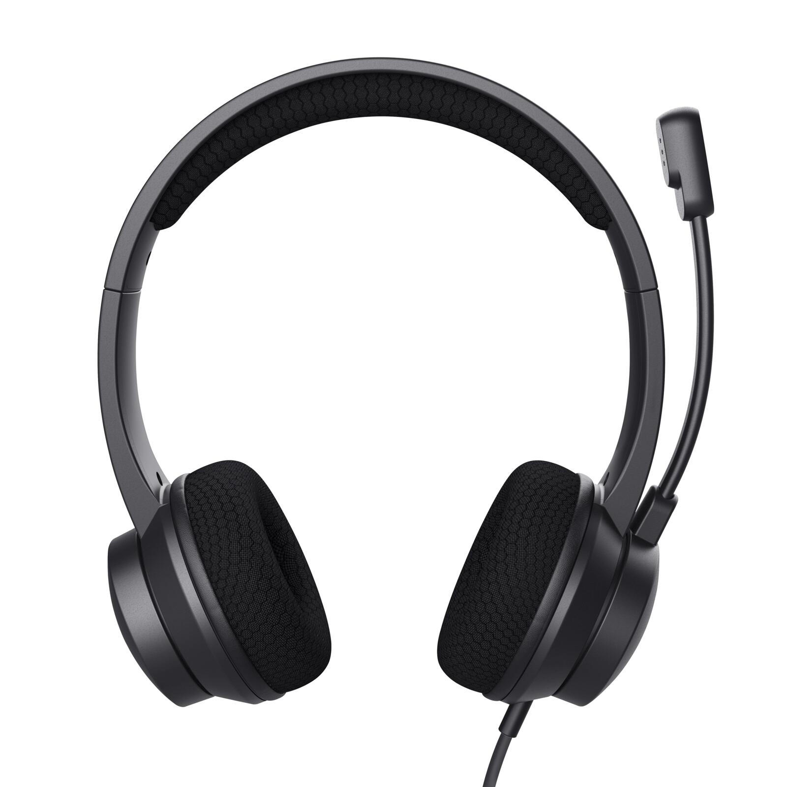 Trust HS-260 USB-ENC-Kopfhörer für PC - Schwarz