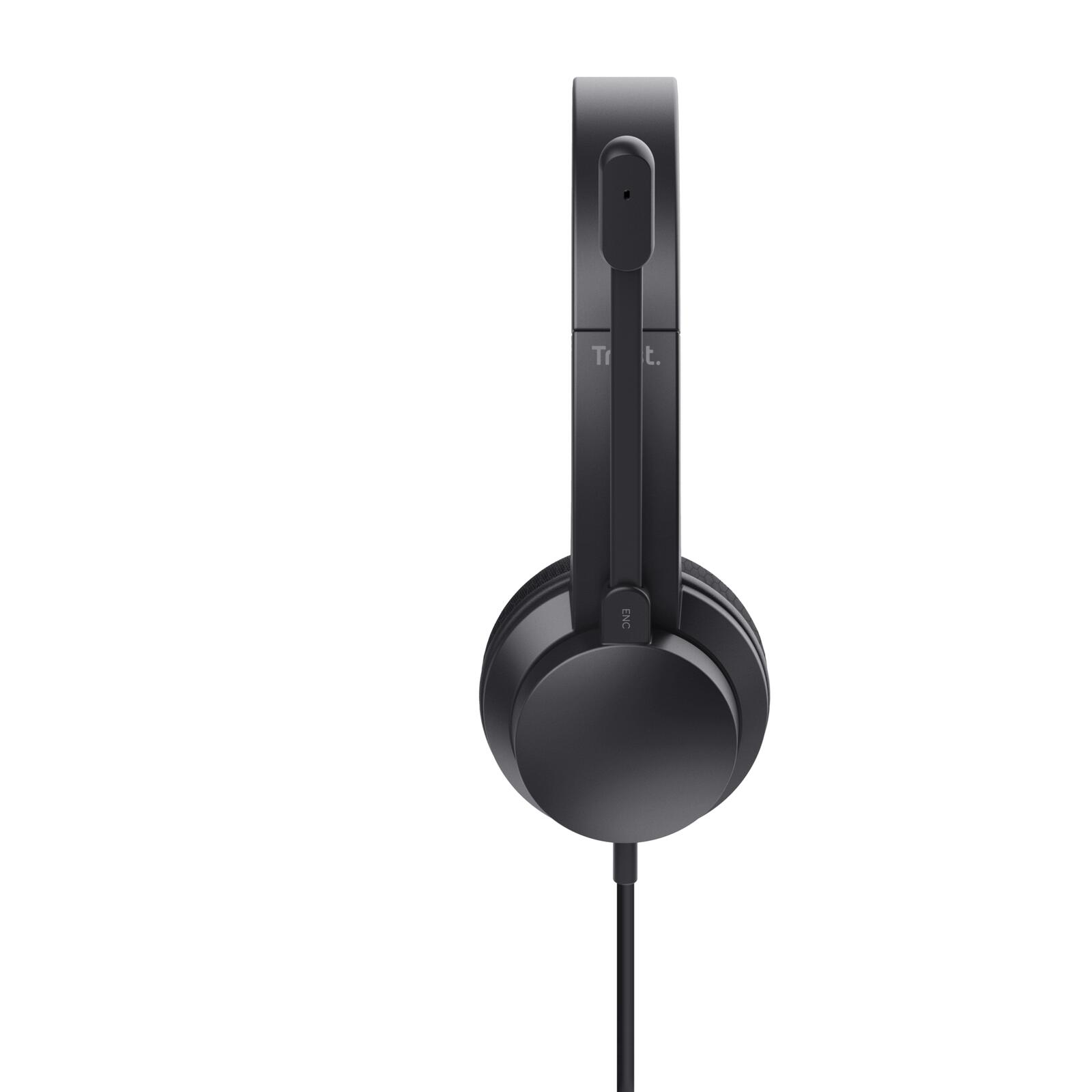 Trust HS-260 USB-ENC-Kopfhörer für PC - Schwarz