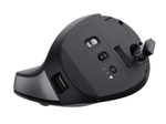 Trust Bayo+ Ergonomische kabellose Maus für mehrere Geräte - Schwarz