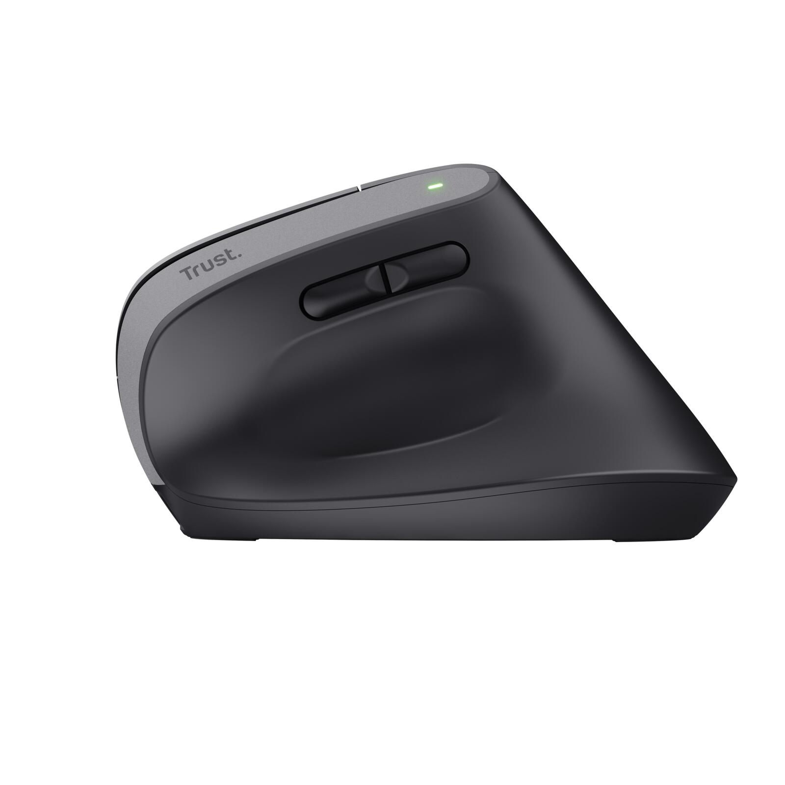 Trust Bayo+ Ergonomische kabellose Maus für mehrere Geräte - Schwarz