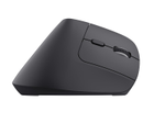 Trust Bayo+ Ergonomische kabellose Maus für mehrere Geräte - Schwarz