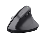 Trust Bayo+ Ergonomische kabellose Maus für mehrere Geräte - Schwarz