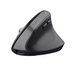 Trust Bayo+ Ergonomische kabellose Maus für mehrere Geräte - Schwarz