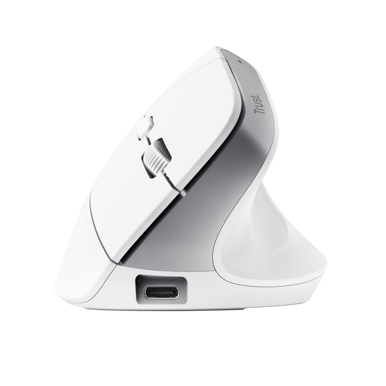 Trust Bayo+ Ergonomische kabellose Maus für mehrere Geräte - Weiß