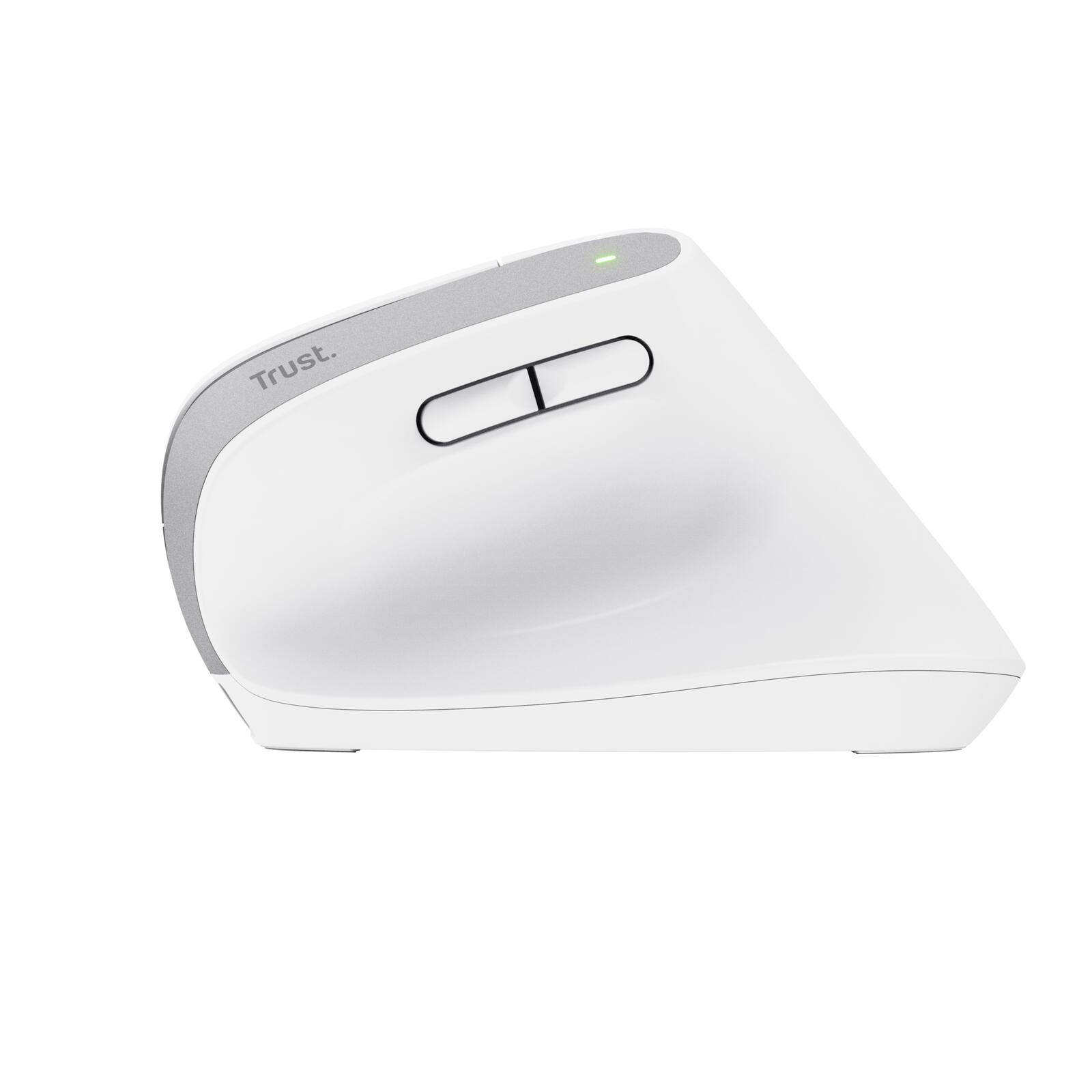 Trust Bayo+ Ergonomische kabellose Maus für mehrere Geräte - Weiß