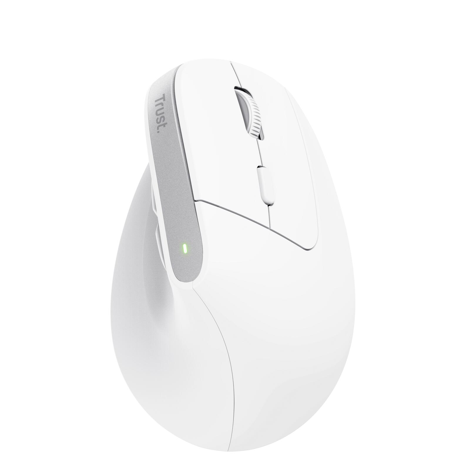 Trust Bayo+ Ergonomische kabellose Maus für mehrere Geräte - Weiß