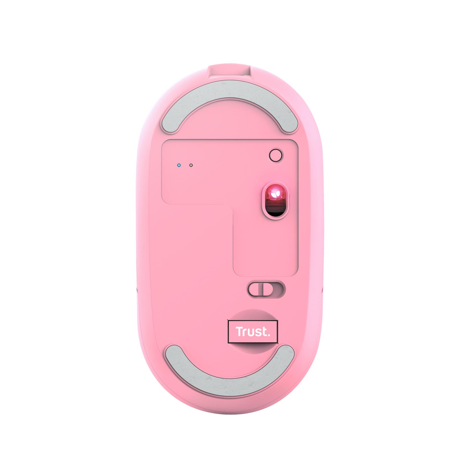 Trust Puck Extrem dünne wiederaufladbare Funkmaus - Rosa