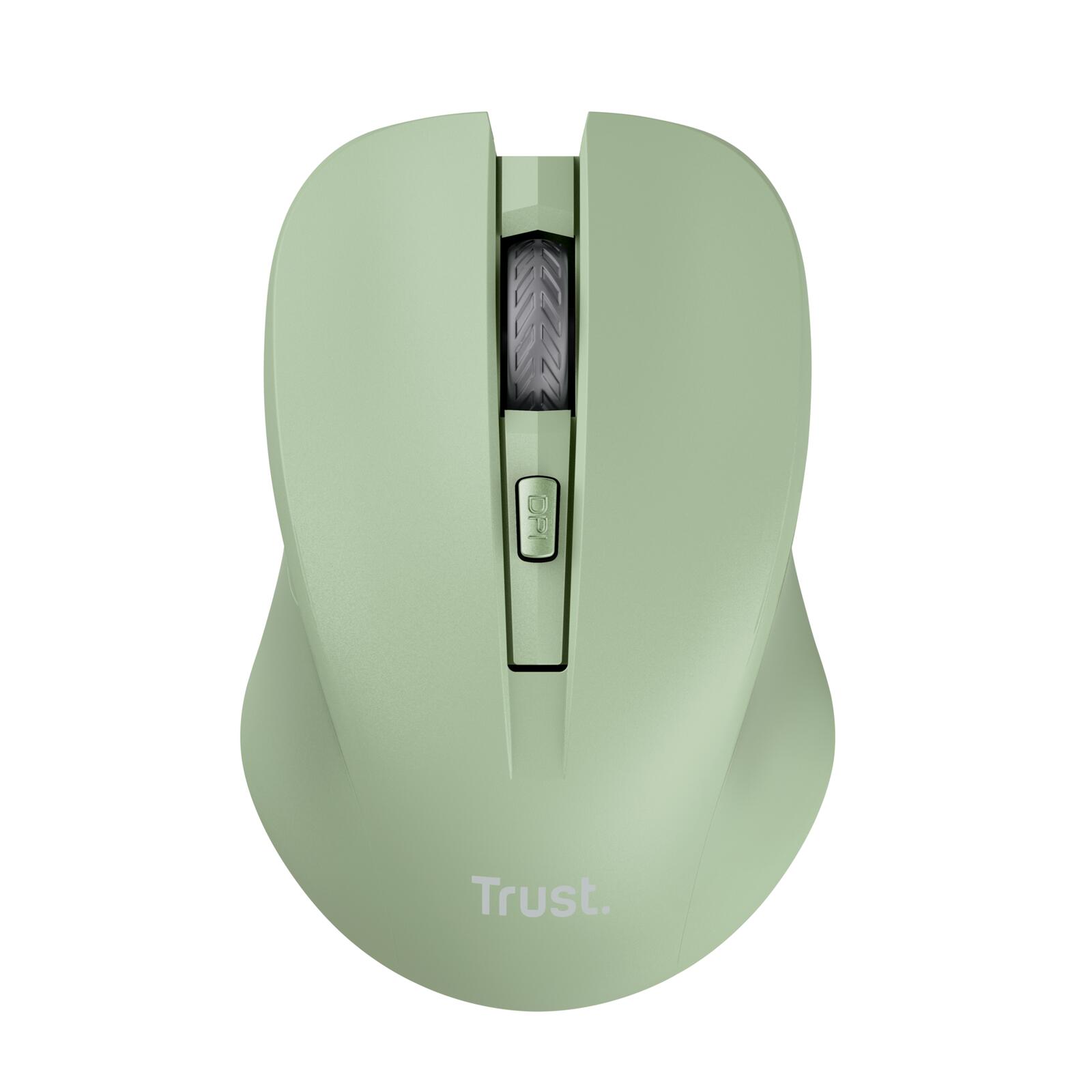 Trust Mydo Leise optische Maus - Grün