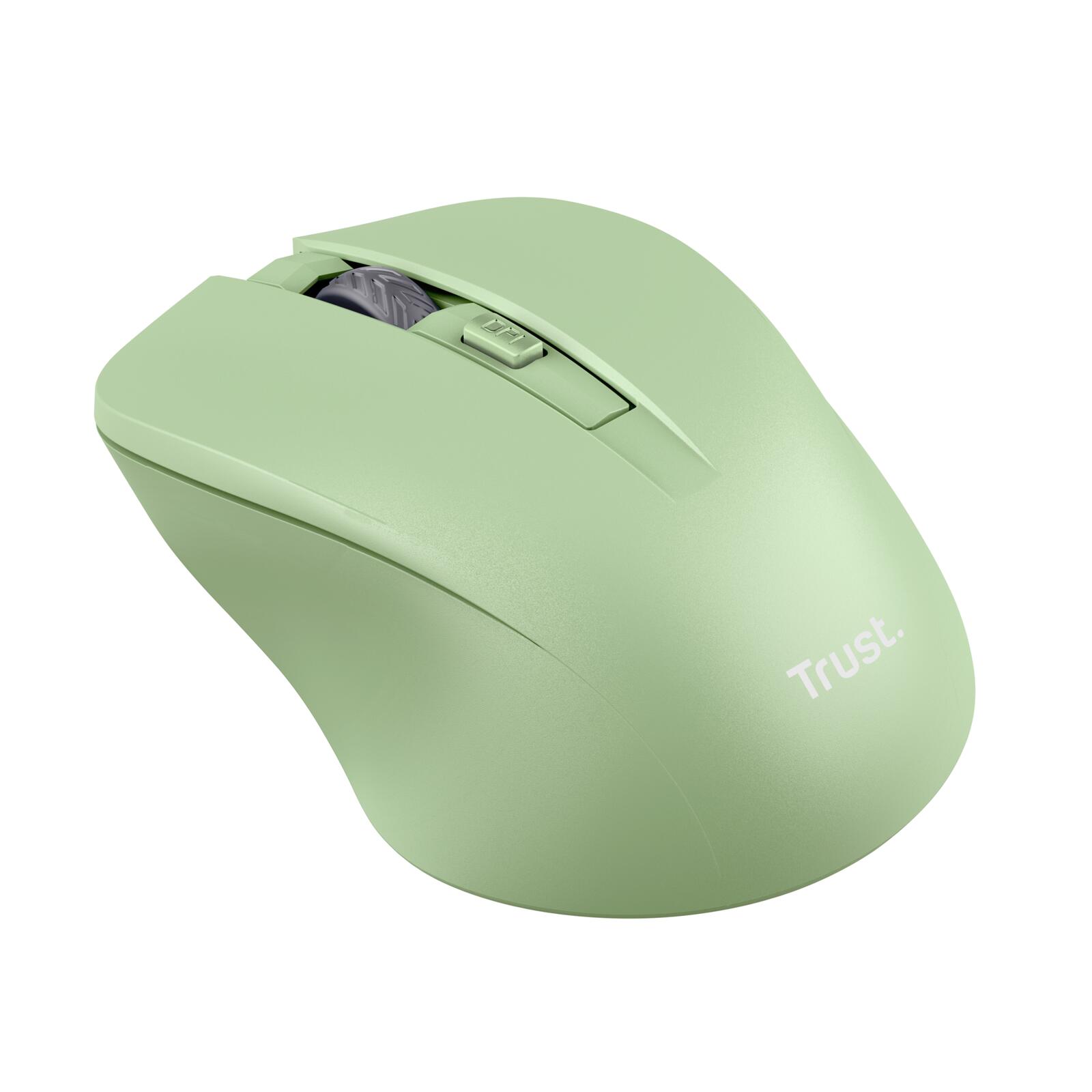 Trust Mydo Leise optische Maus - Grün