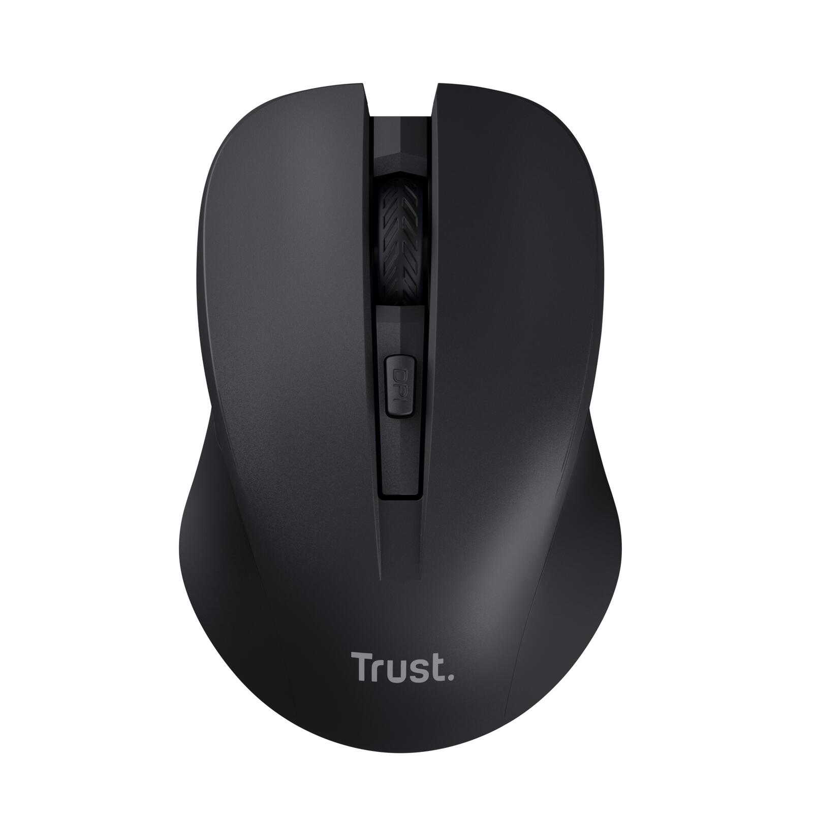 Trust Mydo Leise optische Maus - Schwarz