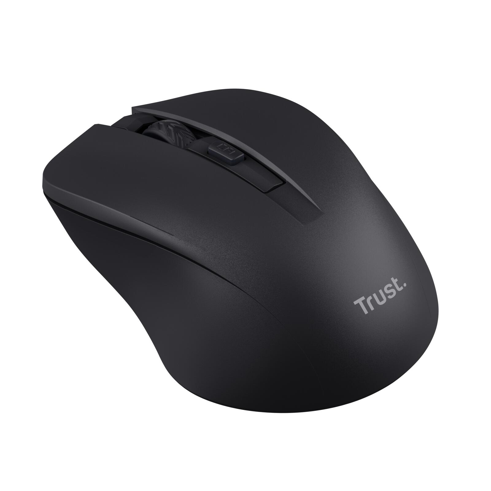 Trust Mydo Leise optische Maus - Schwarz