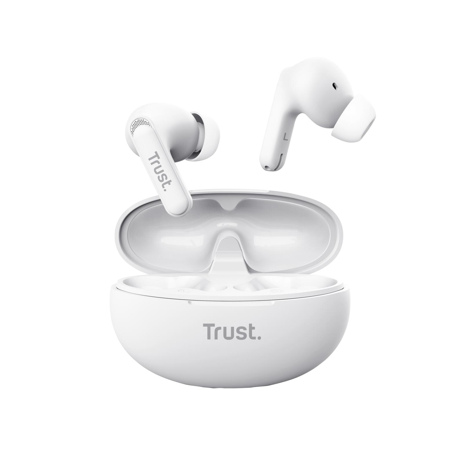 Trust Yavi Bluetooth-ENC-Ohrstöpsel - Weiß