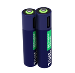 Trust Haushaltsbatterie Wiederaufladbarer Akku AAA für USB-C