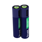 Trust Haushaltsbatterie Wiederaufladbarer Akku AAA für USB-C