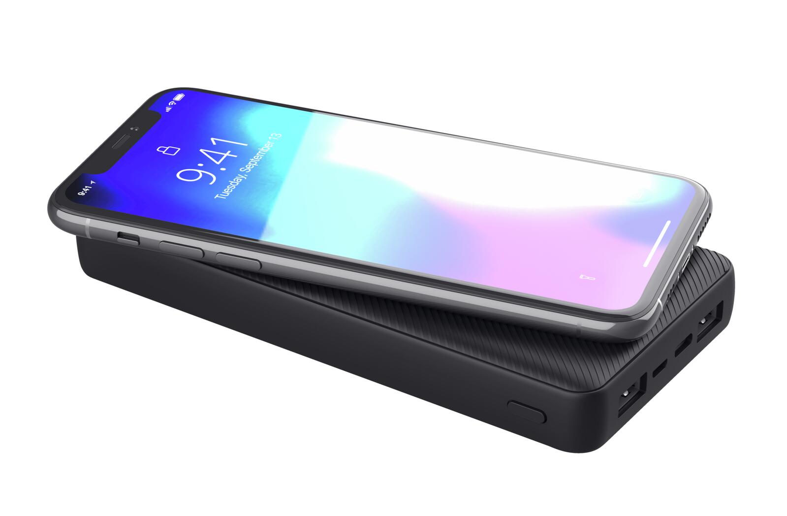 Trust Primo Leistungsstarke 20.000 mAh Powerbank - Schwarz