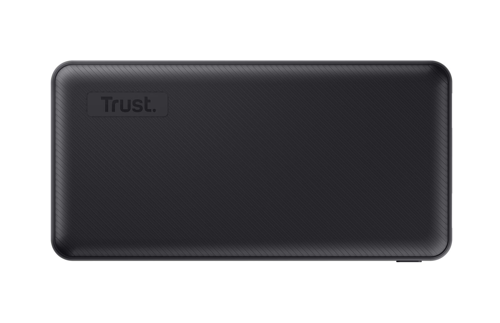 Trust Primo Leistungsstarke 20.000 mAh Powerbank - Schwarz