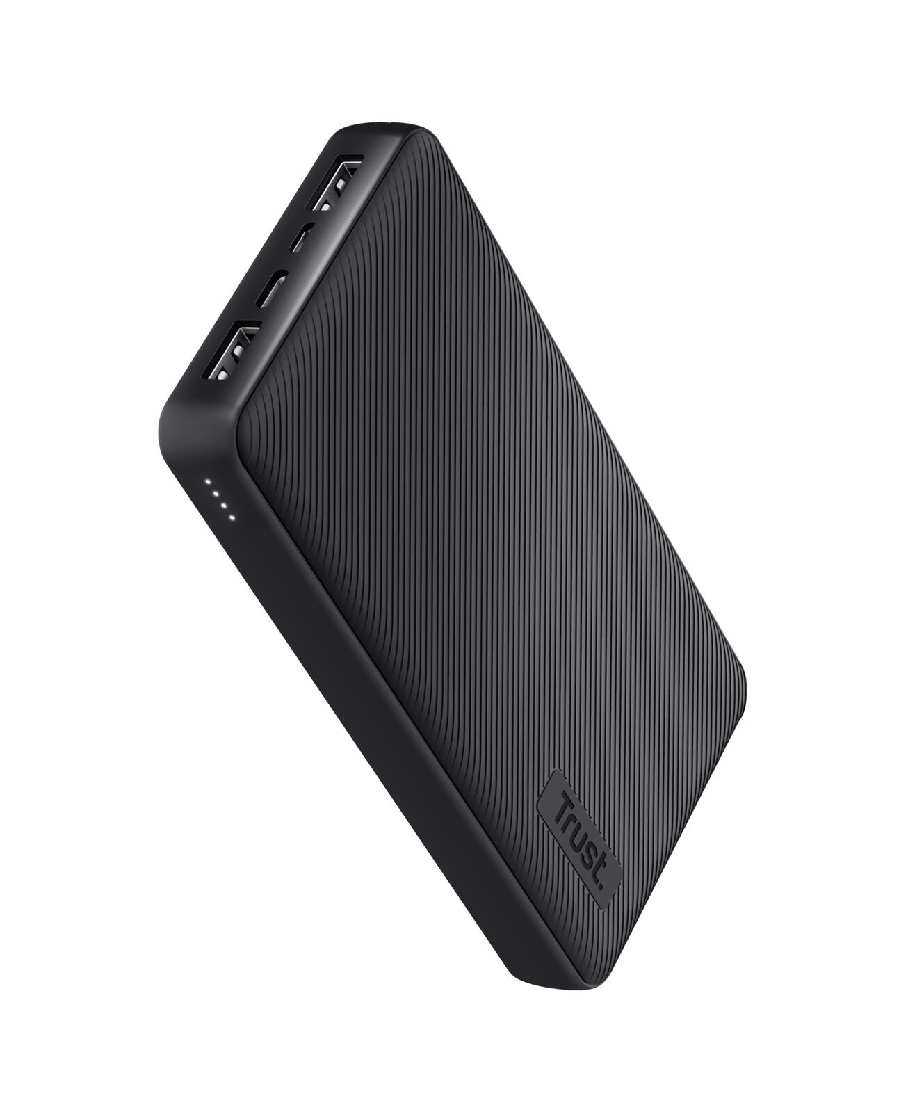 Trust Primo Leistungsstarke 20.000 mAh Powerbank - Schwarz