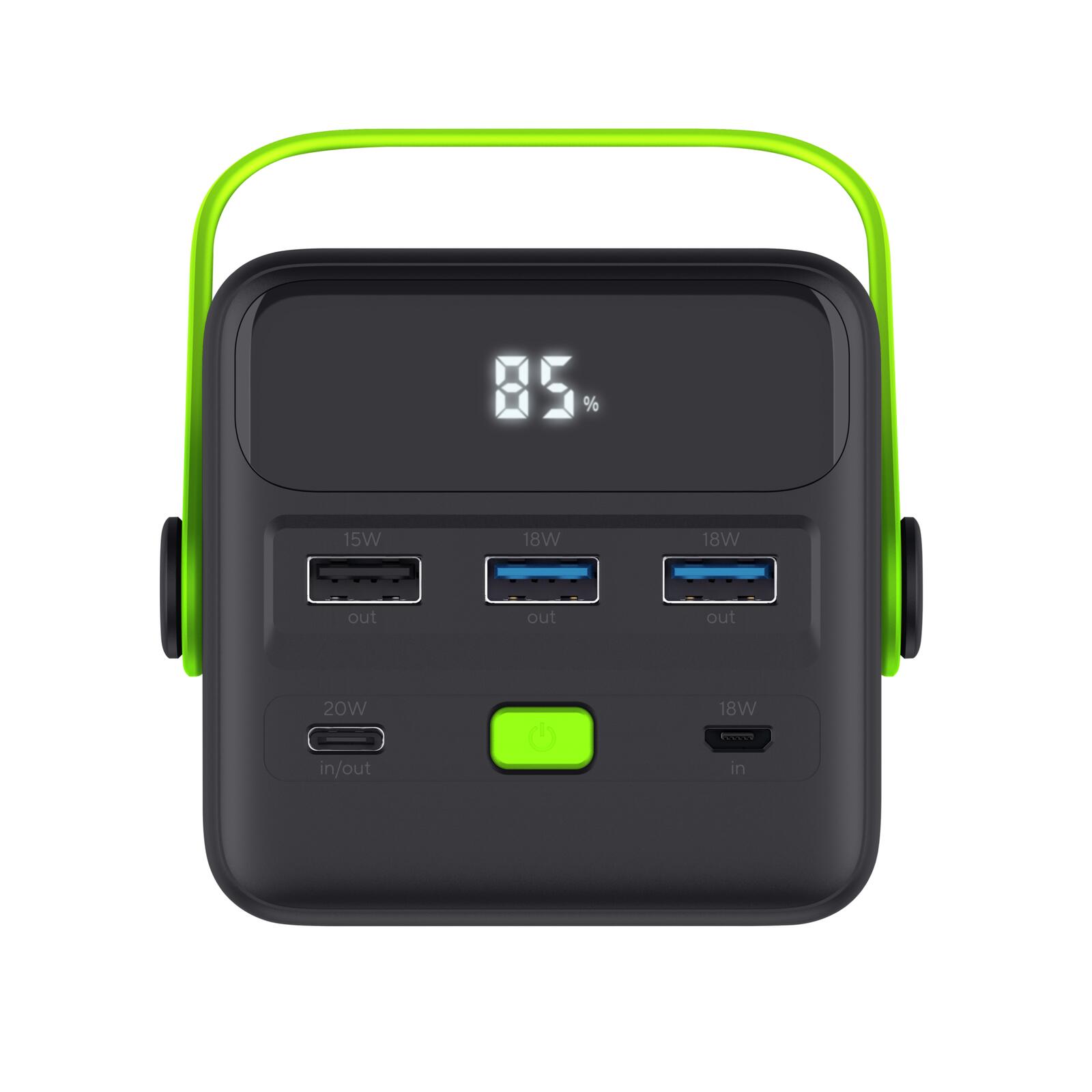 Trust Mobile Redoh XXL 50.000 mAh Powerbank - Schwarz