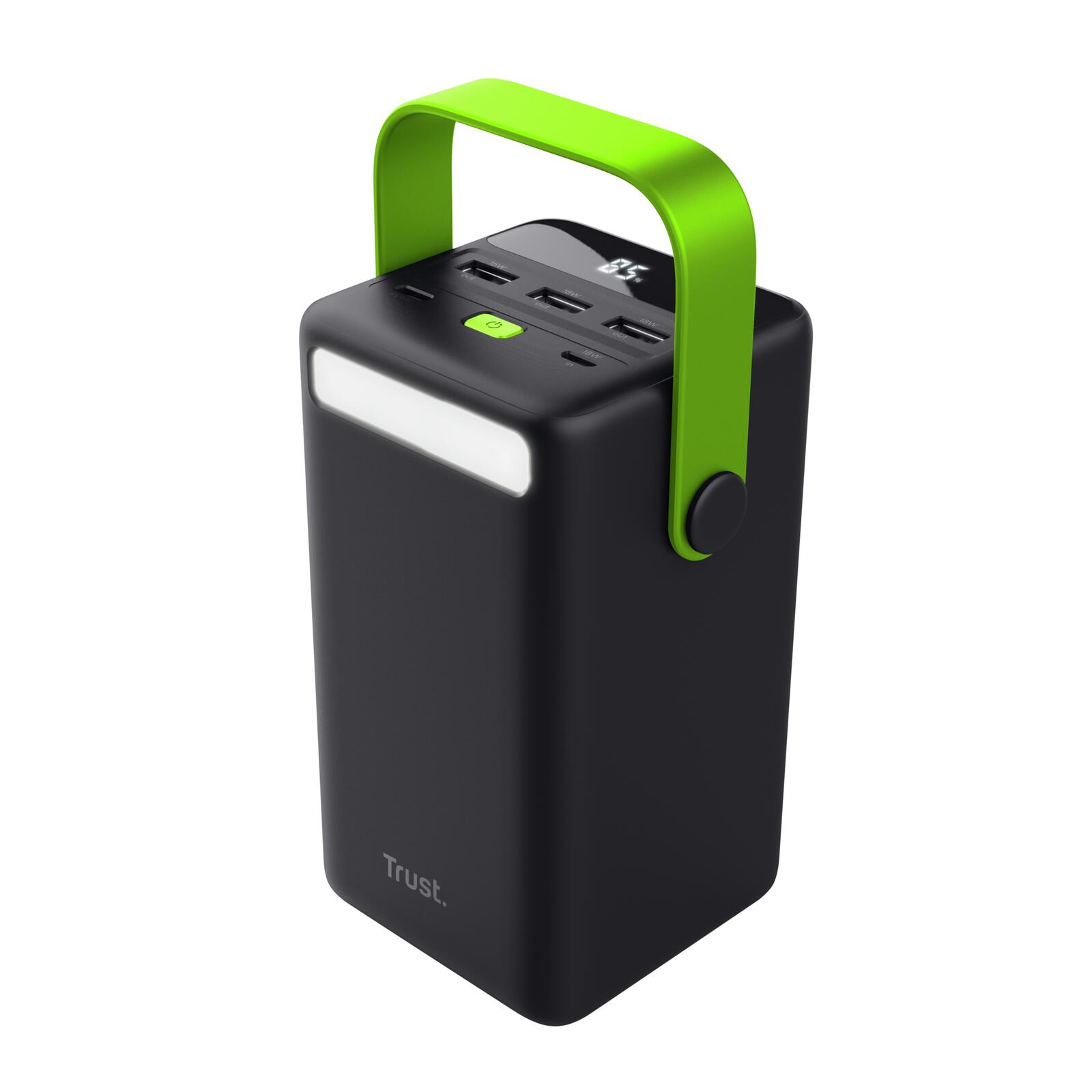 Trust Mobile Redoh XXL 50.000 mAh Powerbank - Schwarz